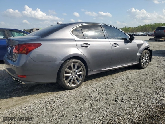 2013 Lexus GS 350 with VIN JTHCE1BL4D5000943, listed as a Copart auction lot 51492505 with 73,670 mi miles and Salvage Title. Bid and sale history available at carsss.com. Image 3.