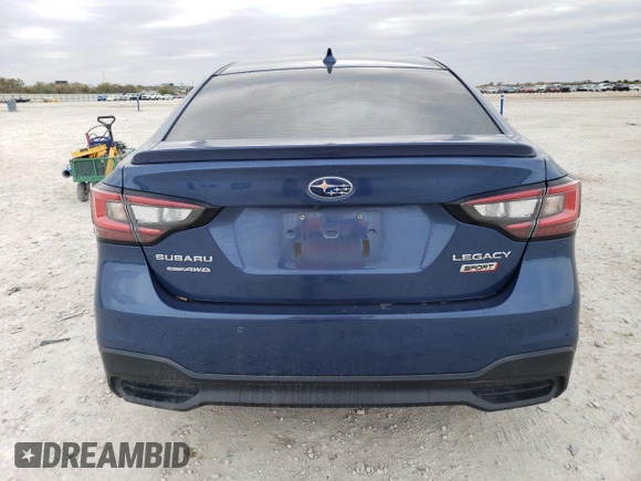 2021 Subaru Legacy Sport with VIN 4S3BWAH66M3004175, listed as a Copart auction lot 82287264 with 42,306 mi miles and Salvage Title. Bid and sale history available at carsss.com. Image 6.