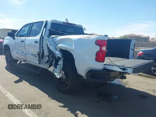 2024 Chevrolet Silverado 1500 with VIN 3GCUDFED0RG387405, listed as a IAAI auction lot 41590979 with 4,105 mi miles and . Bid and sale history available at DreamBid. Image 3.
