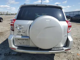 2011 Toyota RAV4 Ltd with VIN 2T3DK4DV2BW055539, listed as a Copart auction lot 52329805 with 151,630 mi miles and Salvage Title. Bid and sale history available at carsss.com. Image 6.