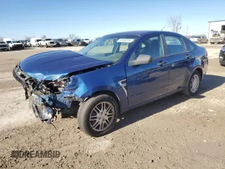 2008 Ford Focus SE with VIN 1FAHP35N38W177919, listed as a Copart auction lot 84930554 with 200,383 mi miles and Salvage Title. Bid and sale history available at carsss.com. Image 1.