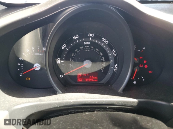 2011 Kia Sportage LX with VIN KNDPB3A2XB7087961, listed as a Copart auction lot 64266405 with 97,094 mi miles and Salvage title. Bid and sale history available at DreamBid. Image 9.
