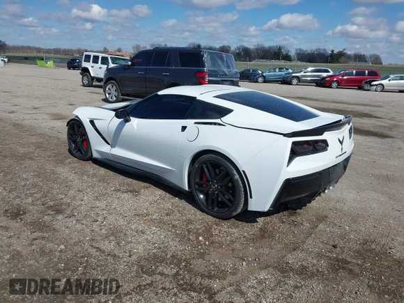 2015 Chevrolet Corvette Z51 3LT z VIN 1G1YM2D74F5103775, wystawiony jako IAAI lot #41810409 z przebiegiem 29 000 mil mil oraz . Historia ofert i sprzedaży dostępna na DreamBid. Obrazek 3.