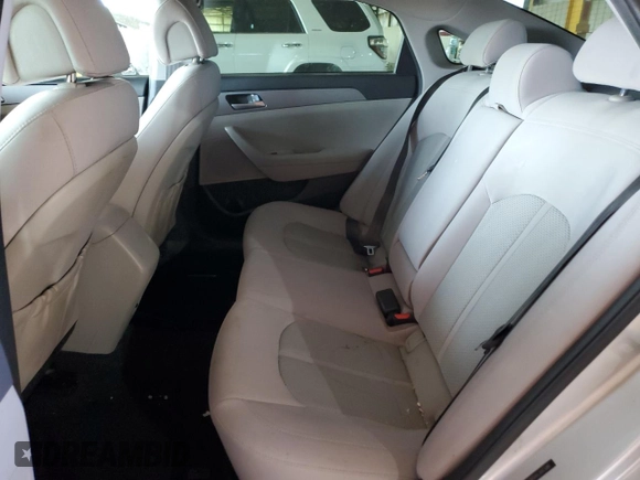2017 Hyundai Sonata 2.4L with VIN 5NPE24AF7HH596295, listed as a Copart auction lot 51336055 with 109,265 mi miles and Salvage Title. Bid and sale history available at DreamBid. Image 10.