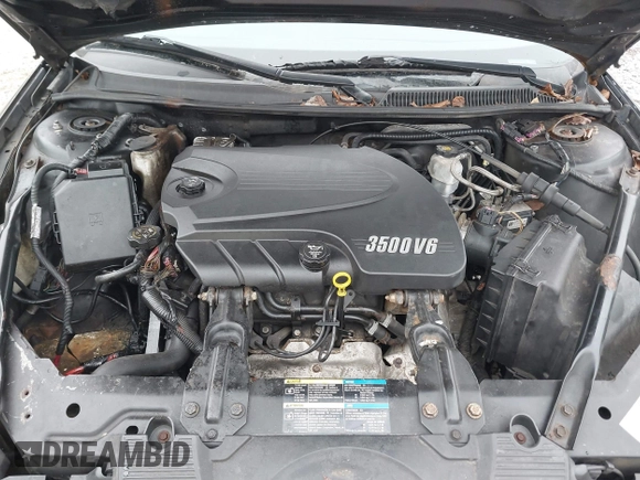 2006 Chevrolet Monte Carlo LT 3.5L with VIN 2G1WM16KX69255338, listed as a IAAI auction lot 41727117 with 160,989 mi miles and . Bid and sale history available at DreamBid. Image 10.