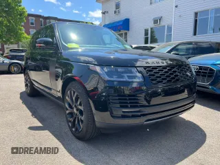 2021 Land Rover Range Rover with VIN SALGS4RY1MA427611, listed as a Copart auction lot 53077833 with 7,415 mi miles and . Bid and sale history available at DreamBid. Image 1.