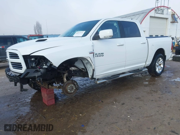 2017 Ram 1500 Night z VIN 1C6RR7MT3HS634288, wystawiony jako IAAI lot #40993931 z przebiegiem 138 341 mil mil oraz . Historia ofert i sprzedaży dostępna na DreamBid. Obrazek 2.