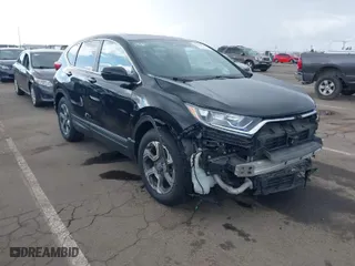 2017 Honda CR-V EX with VIN 7FARW1H51HE000859, listed as a IAAI auction lot 41906559 with 81,964 mi miles. Bid and sale history available at carsss.com. Image 1.