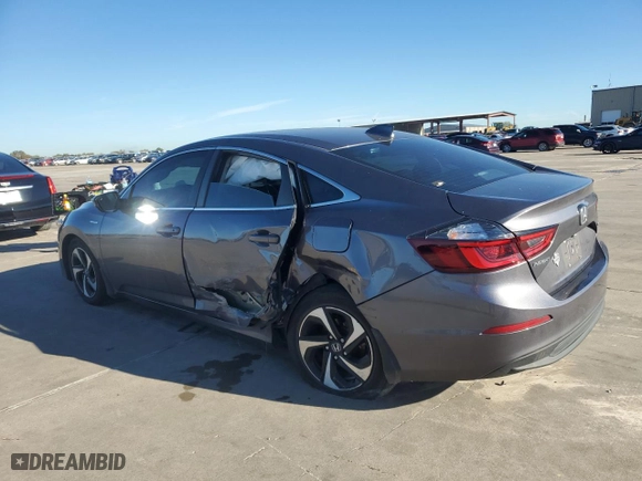 2022 Honda Insight EX with VIN 19XZE4F55NE010248, listed as a Copart auction lot 78723734 with 41,499 mi miles and Clean Title. Bid and sale history available at carsss.com. Image 2.
