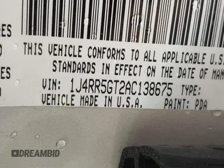 2010 Jeep Grand Cherokee Limited with VIN 1J4RR5GT2AC138675, listed as a IAAI auction lot 42471032 with 184,238 mi miles and . Bid and sale history available at DreamBid. Image 9.