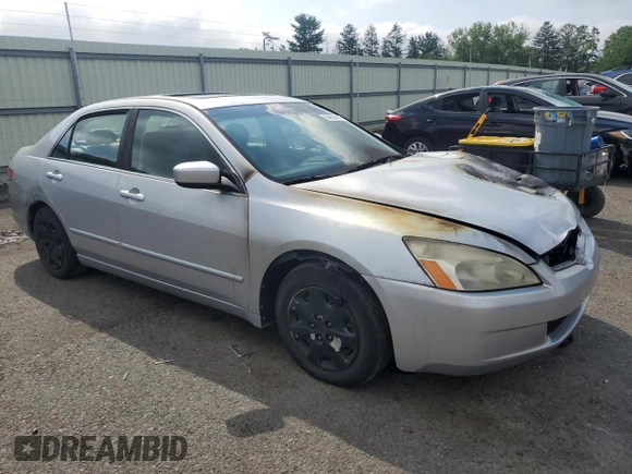 2003 Honda Accord EX with VIN 1HGCM66583A048286, listed as a Copart auction lot 64635145 with Not provided miles and Salvage title. Bid and sale history available at DreamBid. Image 4.