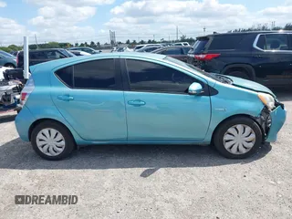2013 Toyota Prius One with VIN JTDKDTB33D1051613, listed as a IAAI auction lot 42081513 with 97,101 mi miles. Bid and sale history available at carsss.com. Image 13.