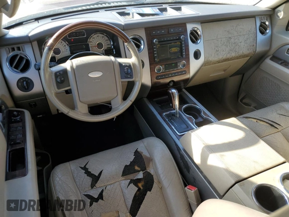 2010 Ford Expedition Max Limited with VIN 1FMJK2A53AEA43767, listed as a Copart auction lot 76815344 with 217,474 mi miles and Salvage Title. Bid and sale history available at carsss.com. Image 8.