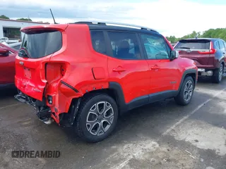 2018 Jeep Renegade Limited with VIN ZACCJADBXJPH12121, listed as a IAAI auction lot 42003114 with 53,126 mi miles and . Bid and sale history available at DreamBid. Image 4.