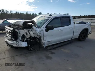 2021 GMC Sierra 1500 with VIN 1GTV9CET2MZ426001, listed as a Copart auction lot 80933594 with 109,076 mi miles and Salvage Title. Bid and sale history available at DreamBid. Image 1.