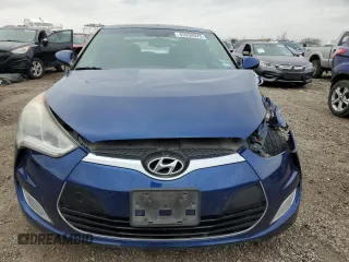 2017 Hyundai Veloster Value Edition with VIN KMHTC6ADXHU321696, listed as a Copart auction lot 45550025 with 188,063 mi miles and Salvage Title. Bid and sale history available at carsss.com. Image 5.