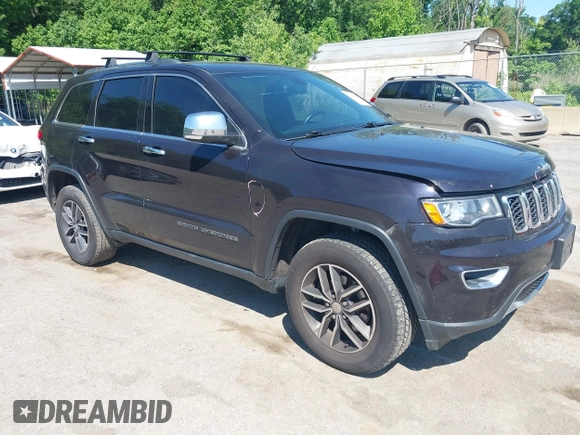 2018 Jeep Grand Cherokee Limited with VIN 1C4RJFBG7JC287046, listed as a IAAI auction lot 42296828 with 155,821 mi miles and . Bid and sale history available at DreamBid. Image 1.