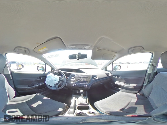 2013 Honda Civic LX z VIN 2HGFB2F50DH577942, wystawiony jako Copart lot #56522225 z przebiegiem 121 156 mil mil oraz Szkoda całkowita • Salvage title. Historia ofert i sprzedaży dostępna na DreamBid. Obrazek 14.