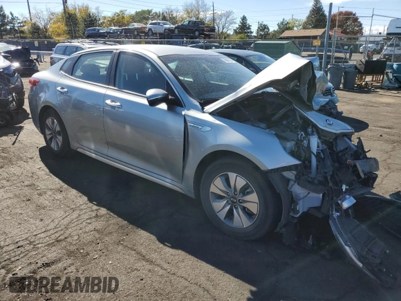 2017 Kia Optima Hybrid with VIN KNAGT4LC1H5005061, listed as a Copart auction lot 76881074 with 121,762 mi miles and Salvage Title. Bid and sale history available at carsss.com. Image 4.
