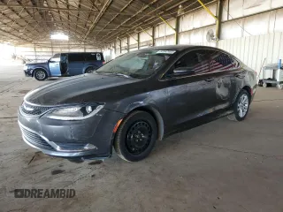 2015 Chrysler 200 Limited with VIN 1C3CCCAB4FN641495, listed as a Copart auction lot 52047465 with 154,548 mi miles and Salvage Title. Bid and sale history available at carsss.com. Image 1.