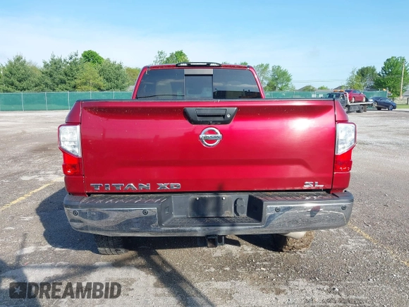 2016 Nissan Titan Platinum Reserve z VIN 1N6BA1F25GN500184, wystawiony jako IAAI lot #42185647 z przebiegiem 176 417 mil mil oraz . Historia ofert i sprzedaży dostępna na DreamBid. Obrazek 16.