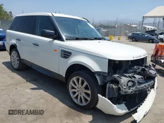 2008 Land Rover Range Rover Sport SC with VIN SALSH23468A120797, listed as a IAAI auction lot 42538835 with 165,043 mi miles and . Bid and sale history available at DreamBid. Image 1.