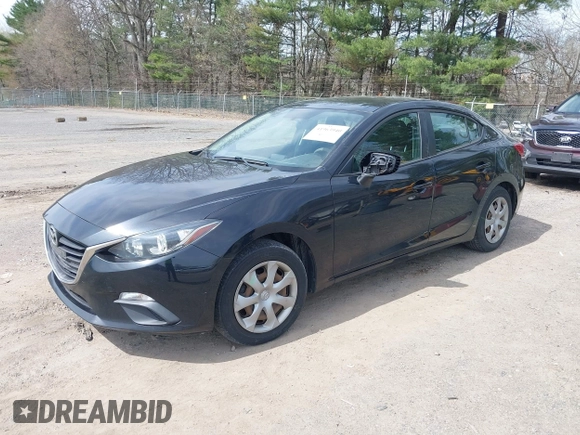 2014 Mazda 3 i Sport with VIN 3MZBM1U73EM114411, listed as a IAAI auction lot 41963940 with 141,832 mi miles and . Bid and sale history available at carsss.com. Image 2.