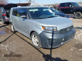2008 Scion xB with VIN JTLKE50E281024183, listed as a IAAI auction lot 41604076 with 196,967 mi miles. Bid and sale history available at carsss.com. Image 1.
