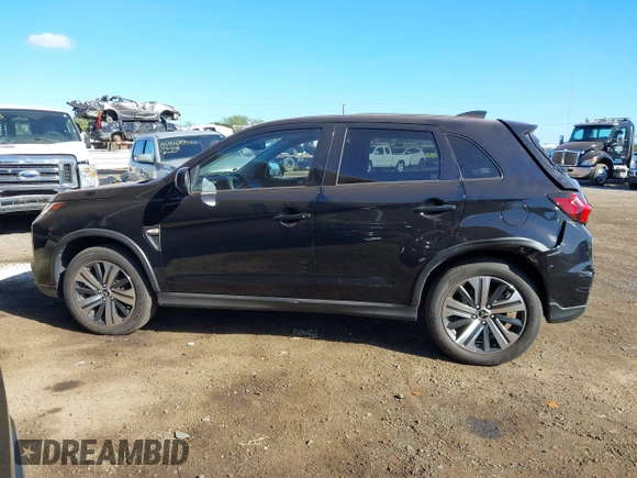 2022 Mitsubishi Outlander Sport ES with VIN JA4ARUAU4NU019731, listed as a IAAI auction lot 41131089 with 28,821 mi miles. Bid and sale history available at carsss.com. Image 14.