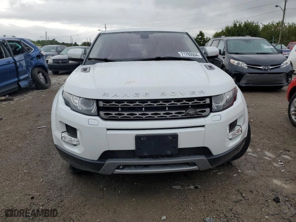 2013 Land Rover Range Rover Evoque Pure Premium with VIN SALVR1BG4DH784078, listed as a Copart auction lot 71705554 with 0 mi miles and Salvage Title. Bid and sale history available at carsss.com. Image 5.