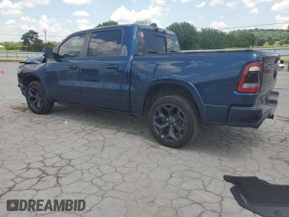2021 Ram 1500 Limited with VIN 1C6RREHT6MN794866, listed as a Copart auction lot 62301385 with 61,610 mi miles and Salvage title. Bid and sale history available at DreamBid. Image 2.
