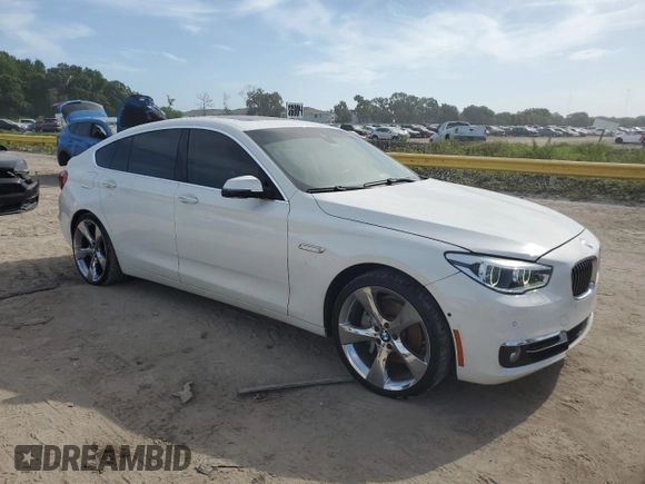 2016 BMW 5 Series 535i Gran Turismo xDrive with VIN WBA5M4C55GD186532, listed as a Copart auction lot 63764373 with 89,913 mi miles and . Bid and sale history available at DreamBid. Image 4.