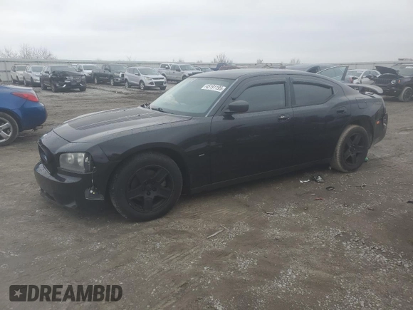 2009 Dodge Charger Police with VIN 2B3LA43VX9H571515, listed as a Copart auction lot 45191195 with 181,620 mi miles and Salvage Title. Bid and sale history available at carsss.com. Image 1.