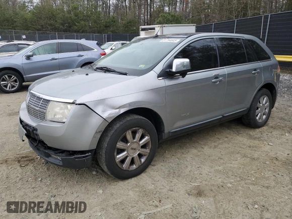 2007 Lincoln MKX with VIN 2LMDU88C07BJ35300, listed as a Copart auction lot 51794645 with 40,113 mi miles and Salvage Title. Bid and sale history available at carsss.com. Image 1.