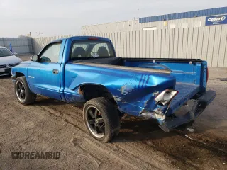 1999 Dodge Dakota SLT with VIN 1B7FL26X7XS241330, listed as a Copart auction lot 78123864 with 218,849 mi miles and Salvage Title. Bid and sale history available at carsss.com. Image 2.