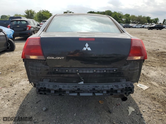 2007 Mitsubishi Galant ES with VIN 4A3AB36F67E081303, listed as a Copart auction lot 64400114 with 110,157 mi miles and Salvage Title. Bid and sale history available at carsss.com. Image 6.