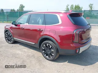 2023 Kia Telluride SX X-Pro with VIN 5XYP5DGC8PG376862, listed as a IAAI auction lot 42481710 with 17,517 mi miles and . Bid and sale history available at DreamBid. Image 3.