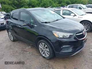 2018 Buick Encore Preferred with VIN KL4CJASBXJB657998, listed as a IAAI auction lot 42117389 with 110,550 mi miles. Bid and sale history available at carsss.com. Image 1.
