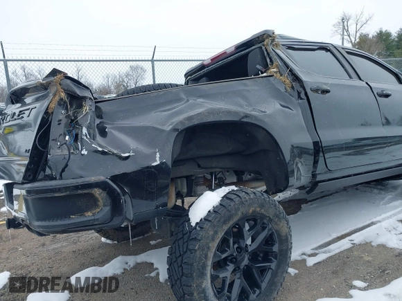 2022 Chevrolet Silverado 1500 LT Trail Boss with VIN 1GCPYFEDXNZ233067, listed as a IAAI auction lot 41618201 with 75,673 mi miles and . Bid and sale history available at DreamBid. Image 19.