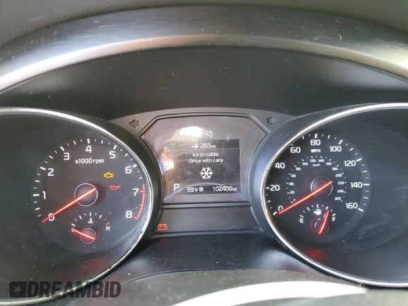 2019 Kia Sedona EX with VIN KNDMB5C19K6517665, listed as a Copart auction lot 85963624 with 102,400 mi miles and Clean Title. Bid and sale history available at carsss.com. Image 9.