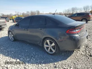 2014 Dodge Dart GT with VIN 1C3CDFEB5ED794755, listed as a Copart auction lot 48136875 with 131,375 mi miles and Salvage Title. Bid and sale history available at carsss.com. Image 2.