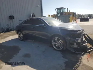 2021 Mercedes-Benz CLA 250 with VIN W1K5J4GB9MN181339, listed as a Copart auction lot 52103585 with 89,753 mi miles and Salvage Title. Bid and sale history available at DreamBid. Image 4.