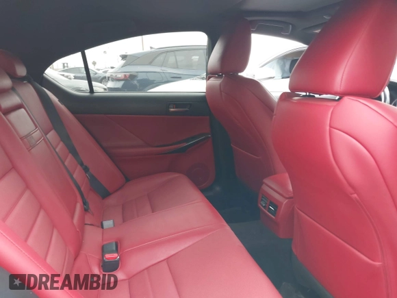 2022 Lexus IS 350 F Sport with VIN JTHGZ1B25N5049860, listed as a IAAI auction lot 42174458 with 35,384 mi miles and . Bid and sale history available at DreamBid. Image 8.