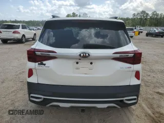 2021 Kia Seltos SX z VIN KNDETCA22M7082096, wystawiony jako Copart lot #51905735 z przebiegiem 44 259 mil mil oraz Szkoda całkowita • Salvage title. Historia ofert i sprzedaży dostępna na DreamBid. Obrazek 6.
