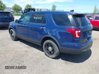2017 Ford Police Interceptor Utility with VIN 1FM5K8AT1HGC07504, listed as a IAAI auction lot 42283893 with 137,956 mi miles and . Bid and sale history available at DreamBid. Image 3.