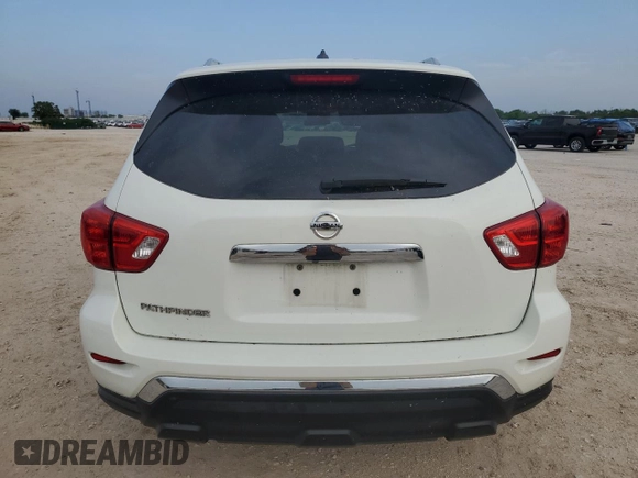 2017 Nissan Pathfinder SL with VIN 5N1DR2MN5HC668181, listed as a Copart auction lot 51381715 with 136,558 mi miles and Salvage title. Bid and sale history available at DreamBid. Image 6.