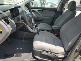 2013 Hyundai Elantra GLS with VIN 5NPDH4AE2DH408021, listed as a Copart auction lot 60660675 with 75,026 mi miles and Salvage title. Bid and sale history available at DreamBid. Image 7.