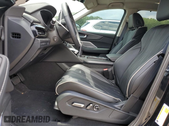 2025 Acura MDX Advance with VIN 5J8YE1H89SL024448, listed as a Copart auction lot 63083325 with 2,697 mi miles and Salvage title. Bid and sale history available at DreamBid. Image 7.