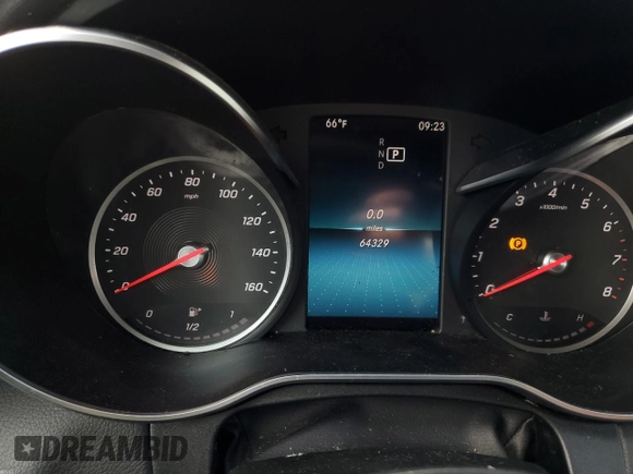 2019 Mercedes-Benz C 300 with VIN 55SWF8EBXKU301279, listed as a Copart auction lot 56897425 with 64,329 mi miles and Clean title. Bid and sale history available at DreamBid. Image 9.