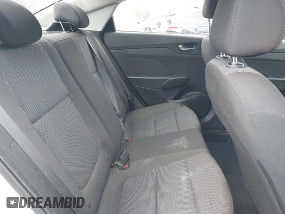 2022 Hyundai Accent SE with VIN 3KPC24A67NE177354, listed as a IAAI auction lot 42255732 with 30,969 mi miles and . Bid and sale history available at DreamBid. Image 8.